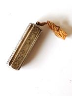 art deco lippenstift houder 900 geciseleerd zilver, Antiek en Kunst, Antiek | Goud en Zilver, Ophalen of Verzenden, Zilver