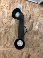 Dubbele plafondspot, Ophalen, Metaal of Aluminium, Zo goed als nieuw, Led