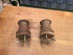 2 Houten bolders, Ophalen of Verzenden, Gebruikt, Motor en Techniek
