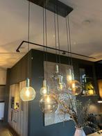 Hanglamp met gekleurde glazen bollen, Huis en Inrichting, Ophalen, Zo goed als nieuw, Glas, 75 cm of meer