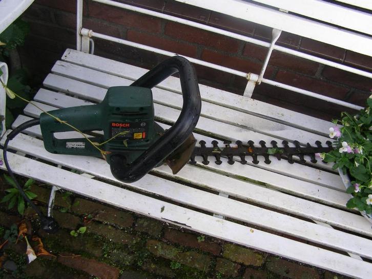 Elektrische heggeschaar Bosch PHS 36G gebruikt maar nog goed, Tuin en Terras, Heggenscharen, Gebruikt, Elektrisch, Ophalen of Verzenden