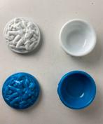 Art Deco set doosjes van Boheems glas, Ophalen of Verzenden