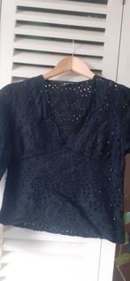 Blouse met open kant, Ophalen of Verzenden, Zo goed als nieuw