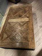 Mooie houten salontafel, Gebruikt, 100 tot 150 cm, Eikenhout, Minder dan 50 cm