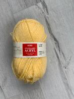 Hema acryl garen geel €0.50, Ophalen, Zo goed als nieuw, Breien of Haken, Wol of Garen