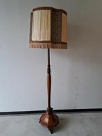 Staande schemerlamp vloerlamp wortelnoten mahonie voet, Ophalen