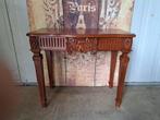 Klassieke mahonie houten sidetable, haltafel, wandconsole af