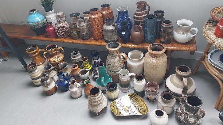 West Germany vazen, Antiek en Kunst, Antiek | Vazen, Ophalen