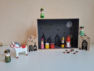 Grote sint set pegdolls  beschikbaar voor biedingen