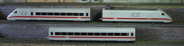 29790 Marklin ICE set + extra rijtuig   digitaal, Hobby en Vrije tijd, Modeltreinen | H0, Zo goed als nieuw, Treinset, Wisselstroom