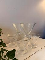 Jaren 70 coupé glazen italiaans, Ophalen of Verzenden