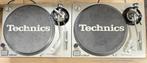2 Technics SL-1200MK2 Platenspelers met Shure elementen, Audio, Tv en Foto, Platenspelers, Ophalen, Gebruikt, Pitch-regelaar, Platenspeler