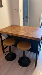 Ikea VADHOLMA bar keukeneiland met krukken, Ophalen, 50 tot 100 cm, Zo goed als nieuw, Minder dan 100 cm