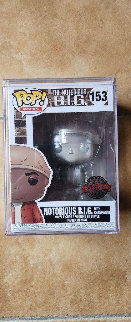 Funko pop rocks Notorious B.I.G exclusive limited edition, Verzamelen, Overige Verzamelen, Nieuw, Ophalen of Verzenden