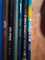 Partij vis paal hengels, Ophalen, Werphengel