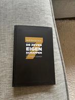 De Zeven Eigenschappen NIEUW Stephan Covey Werkboek, Ophalen of Verzenden, Nieuw, Stephen R. Covey
