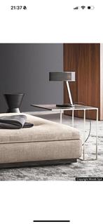 Minotti Bijzettafel Leger, Ophalen, Zo goed als nieuw