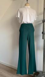 Corel pantalon broek lang wijde pijp groen 38/M NIEUW, Verzenden, Zo goed als nieuw, Lang, Groen