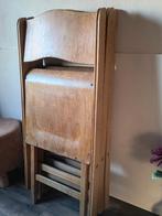 Vintage klapstoelen, Ophalen, Gebruikt, Vintage, Hout