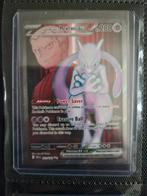 Pokemon Team Rocket's Mewtwo ex 213/182 Destined Rivals, Ophalen of Verzenden, Zo goed als nieuw, Losse kaart, Foil