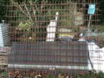 Te koop aangeboden: 4 bouwstaalmatten, Ophalen, Gebruikt, Minder dan 10 meter, Raster