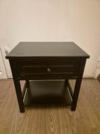 Zwarte nachtkastje (één), Huis en Inrichting, Ophalen, Gebruikt, Minder dan 45 cm, Minder dan 55 cm