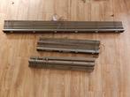 Houten jaloezieen/ 3 stuks, Huis en Inrichting, Stoffering | Gordijnen en Lamellen, Ophalen, Zo goed als nieuw