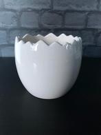 Ei bloempot, Rond, Ophalen of Verzenden, Zo goed als nieuw, Aardewerk