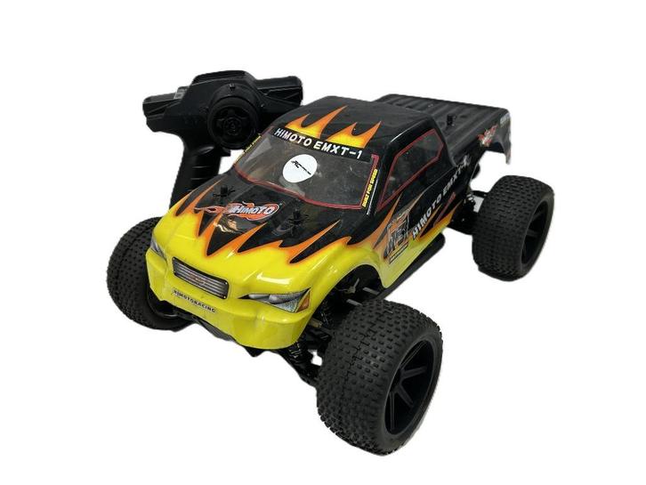 Himoto EMXT-1 monstertruck 1/10 rc auto, Hobby en Vrije tijd, Modelbouw | Radiografisch | Auto's, Gebruikt, Auto offroad, Elektro
