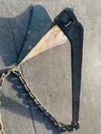 Boot Anker met Ketting ploeg anker bruce anker, Ophalen of Verzenden, Gebruikt, Overige typen
