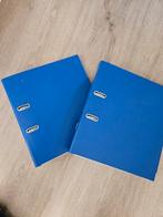 2 Blauwe Ringbanden, Diversen, Schrijfwaren, Ophalen of Verzenden, Gebruikt