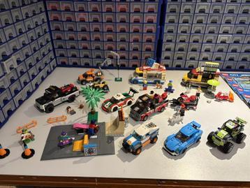 Partij LEGO City voertuigen set. beschikbaar voor biedingen