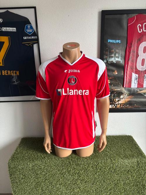 Charlton Athletic thuisshirt 2006-2007, Sport en Fitness, Voetbal, Zo goed als nieuw, Shirt, Maat M, Verzenden