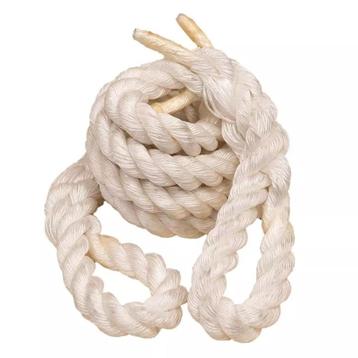 2 x dik sleeptouw 4 cm dik en 2,5m lang  met ogen sleep touw beschikbaar voor biedingen