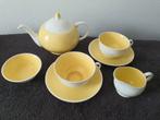 Brocant Vintage Servies van Susie Cooper Geel, Ophalen of Verzenden