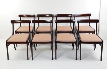 8 tot 20 vintage stoel en Ole Wanscher Danish dining chairs  beschikbaar voor biedingen