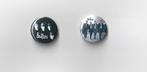 popmuziek: 2 mooie nieuwe buttons van THE BEATLES, Verzamelen, Speldjes, Pins en Buttons, Ophalen of Verzenden, Gebruikt, Overige onderwerpen