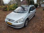 Peugeot 307 2.0 16V SW 2005 Grijs 7-zitter!, Auto's, Voorwielaandrijving, 4 cilinders, 715 kg, 7 stoelen