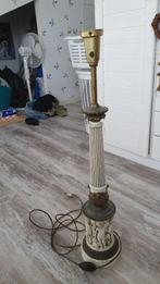 2 Antieke Stiffel messing Cherub (Cherubijnse) tafellampen, Ophalen