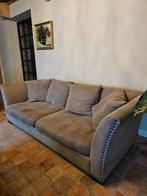 Stoere zitbank grijs, burhens, zeer degelijk, Huis en Inrichting, Banken | Bankstellen, Ophalen, 75 tot 100 cm, 200 tot 250 cm