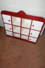 Wandkastje - Jaren 50 - H49xB56xD17cm - Hout, Ophalen