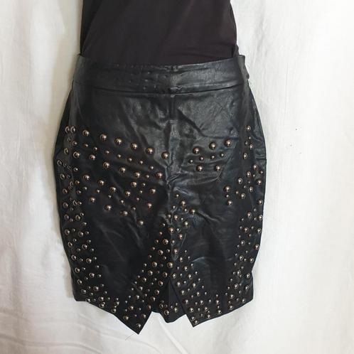 Gave rok met studs mt S merk Drole De Copine, Kleding | Dames, Carnavalskleding en Feestkleding, Zo goed als nieuw, Kleding, Maat 36 (S)