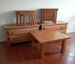 Complete massieve eiken Oisterwijk inrichting, Ophalen, Zo goed als nieuw, Tweepersoons