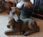 Groot beeld hert hertje bambi polyresin hoogte 38 cm, Antiek en Kunst, Ophalen