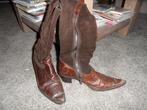 Cowboy-look bruine dameslaars, met spitse punt, Via Vai, Via Vai, Hoge laarzen, Bruin, Ophalen of Verzenden