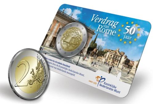 2 Euro Coincard Nederland "Verdrag van Rome" 2007 € 35,00, Postzegels en Munten, Munten | Europa | Euromunten, 2 euro, Overige landen