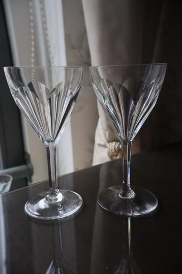 Antieke Val St Lambert Elegance wijnglazen beschikbaar voor biedingen