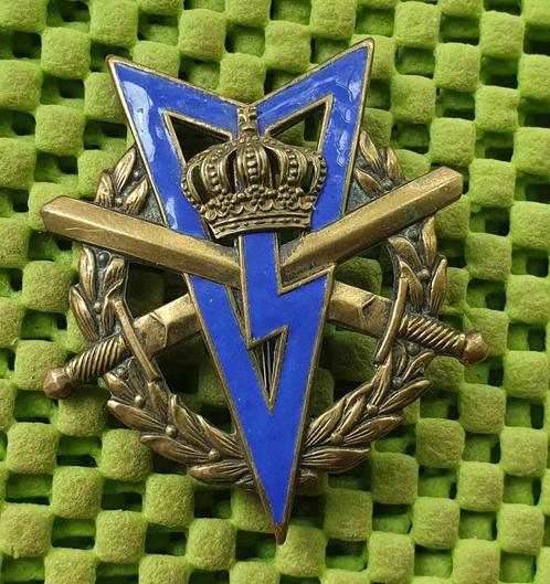MLV Militair Lichamelijke Vaardigheid speld. ( Met kroon ), Verzamelen, Militaria | Algemeen, Landmacht, Embleem of Badge, Nederland
