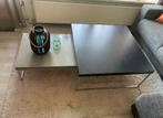 Tweedelige salontafel, Ophalen, Gebruikt, 50 tot 100 cm, 50 tot 100 cm