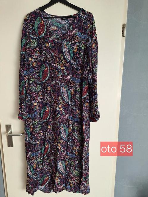 Mooie jurk van zizzi maat 42/44, Kleding | Dames, Jurken, Gedragen, Maat 42/44 (L), Overige kleuren, Onder de knie, Ophalen of Verzenden